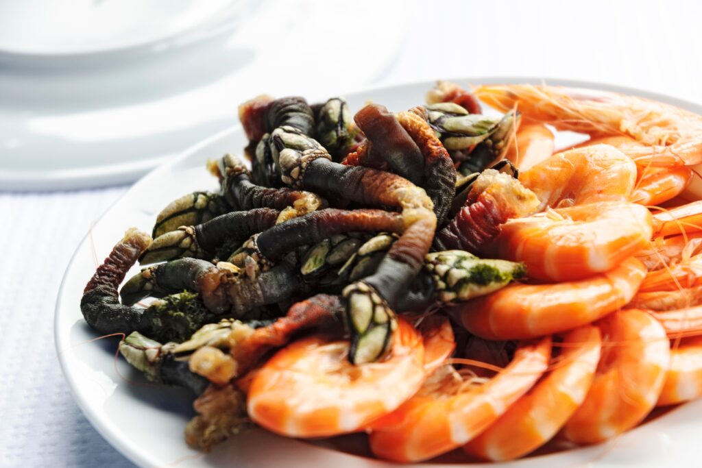 a dish of delicious seafood and shrimp lisbon po 2022 03 24 02 27 16 utc